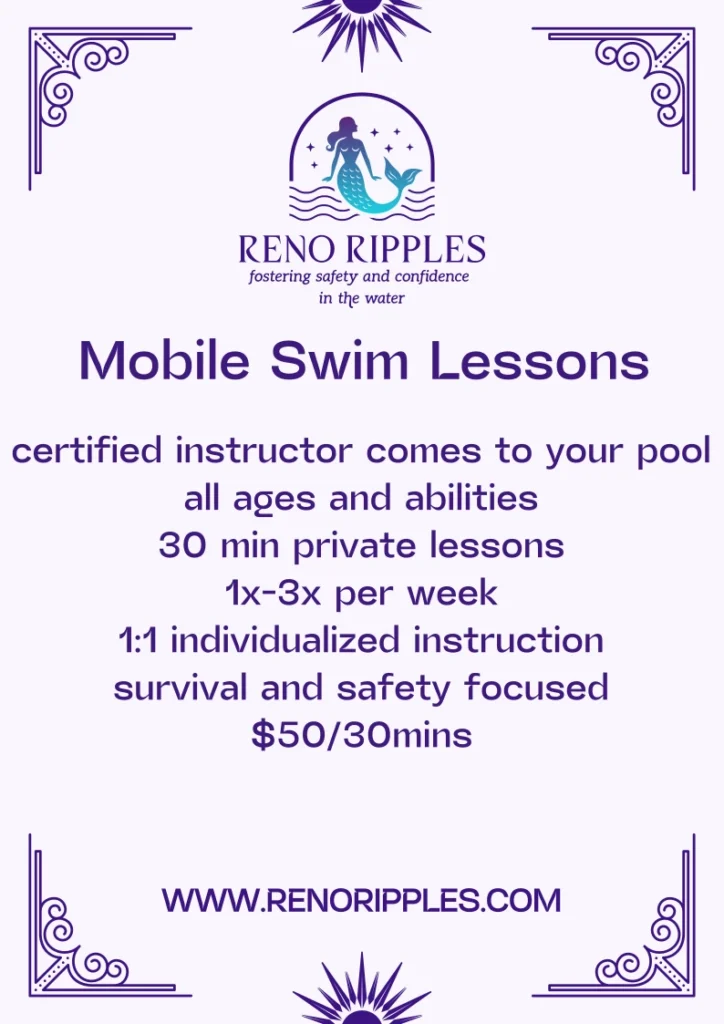 Pricing Mobile Swim Lessons,Private Mobile Swim Lessons Pricing